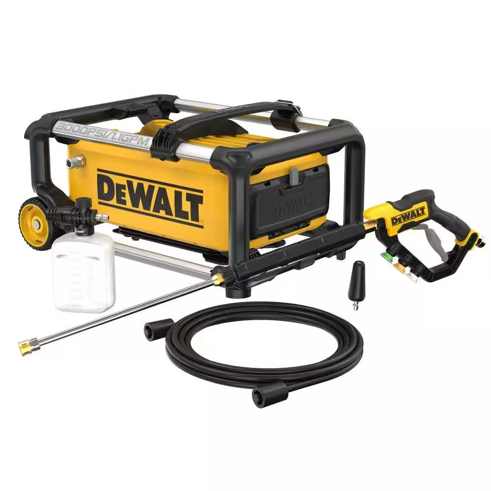 DeWalt 3,000 MAX PSI Brushless Jobsite Electric Cold Water Pressure Washer - DWPW3000