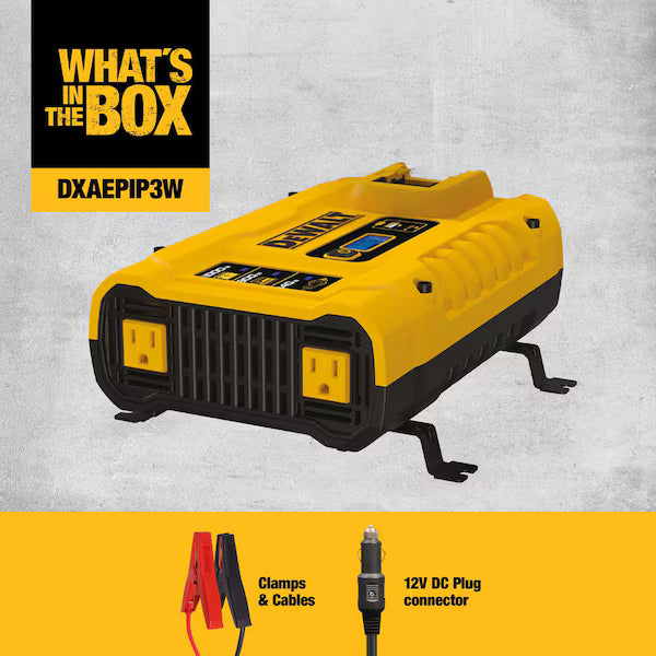 DeWalt 3-Way 1000 Watt Power Inverter - DXAEPIP3W
