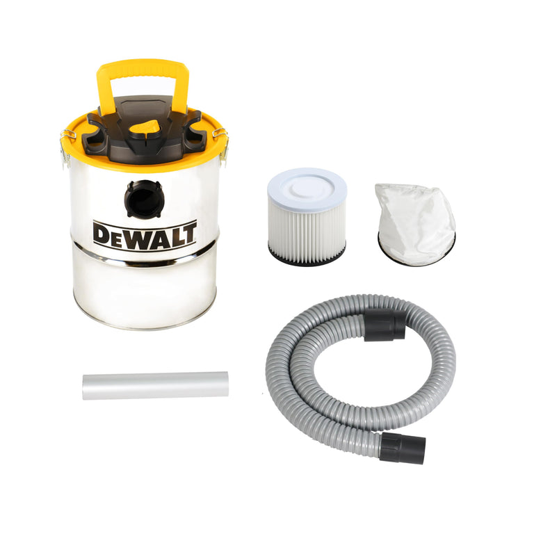 DeWalt 4 GAL. Stainless Steel Ash Vacuum for Dry Pickup - DXV04A