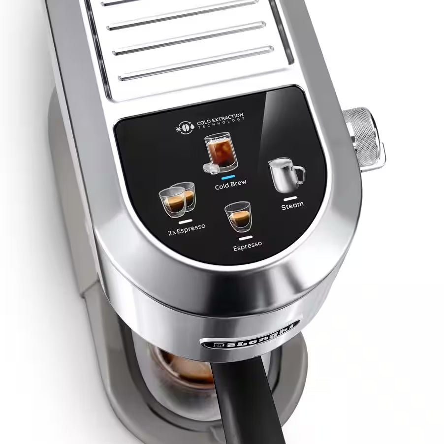 De'Longhi Dedica Duo Espresso Machine (Stainless Steel) -  EC890M
