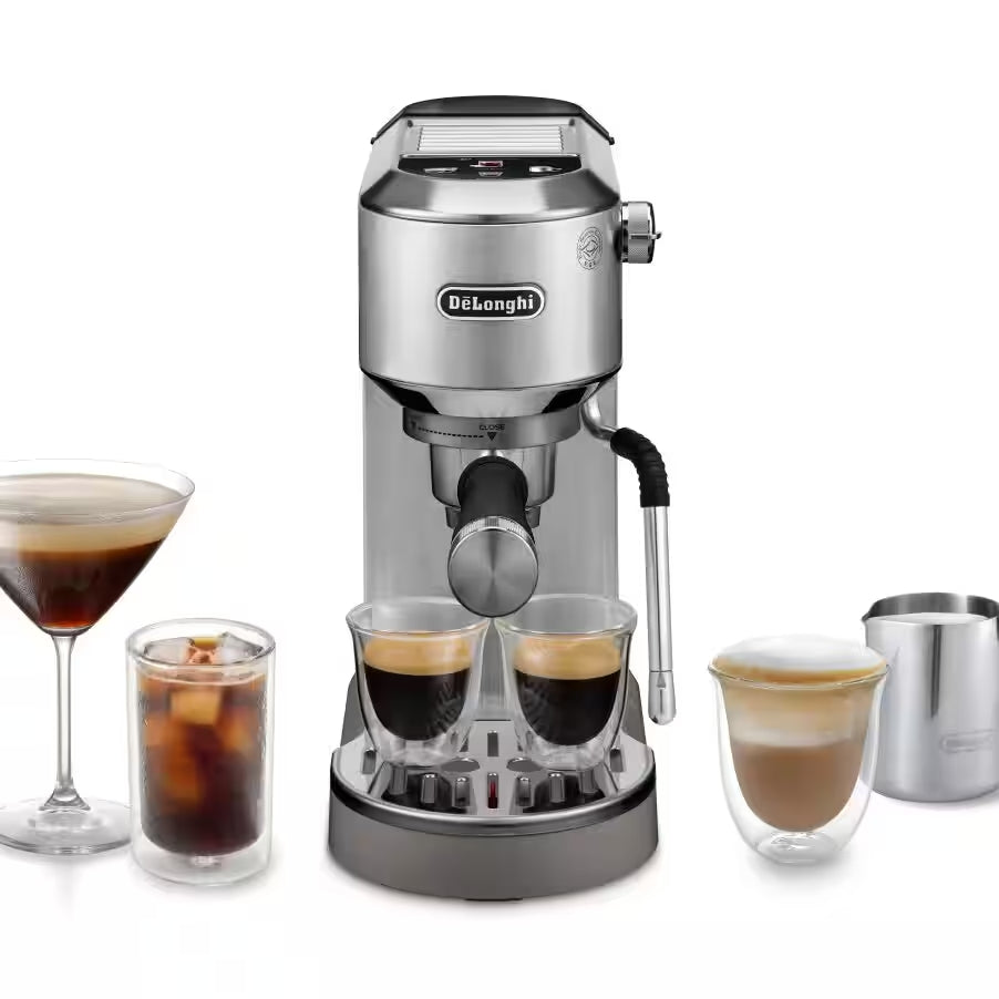 De'Longhi Dedica Duo Espresso Machine (Stainless Steel) -  EC890M