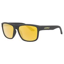 Leupold Katmai Sunglasses, Matte Black Frame, Orange Mirror Lenz, Polarized - 179631