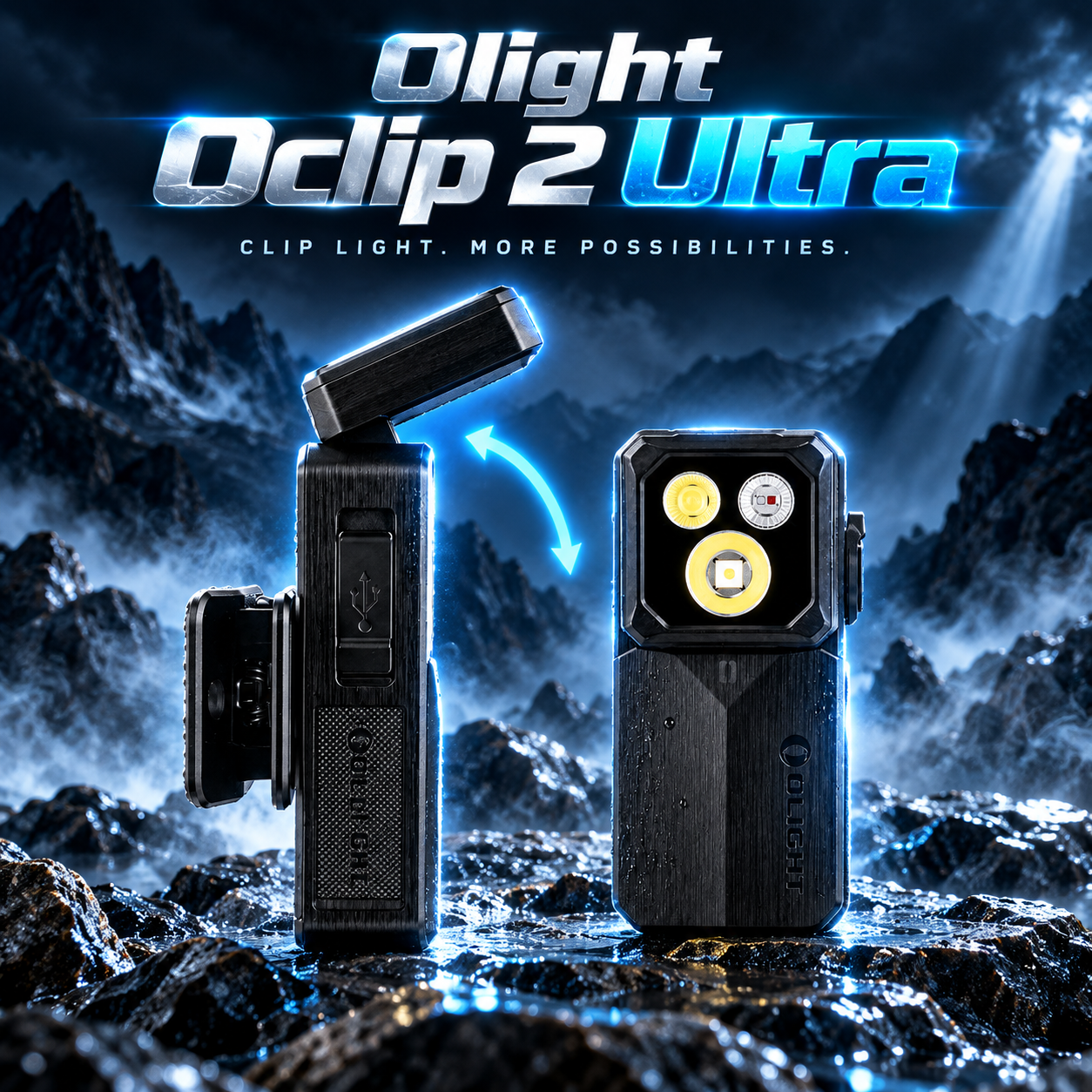 Olight Oclip 2 Ultra Rechargeable Clip Light