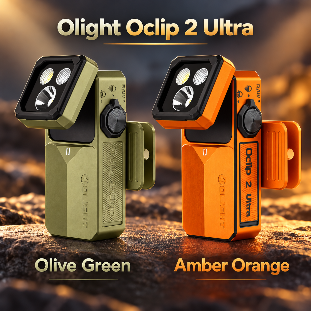 Olight Oclip 2 Ultra – Premium Rechargeable Clip Flashlight (HOT DEAL)