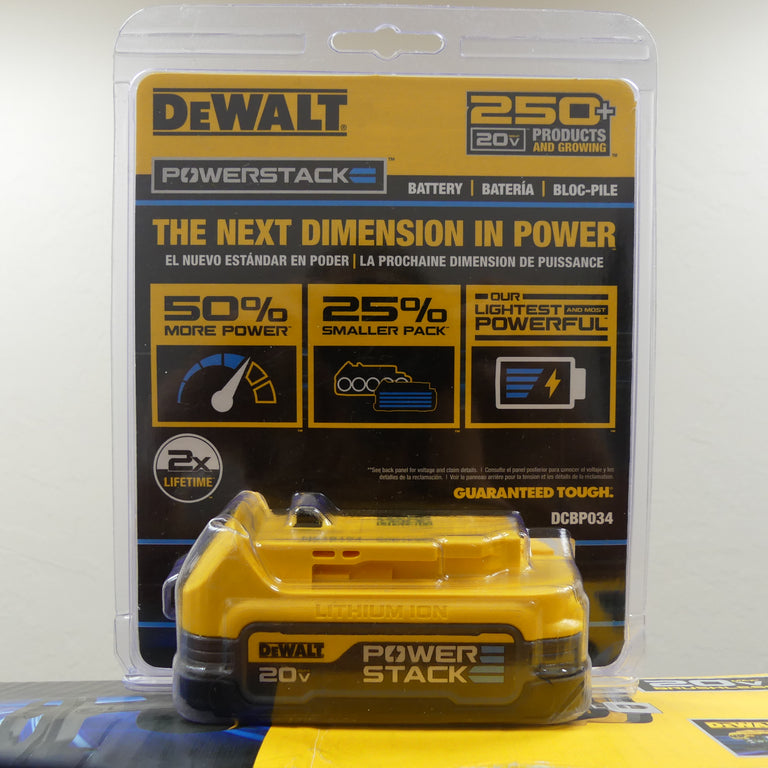 DeWalt 20V MAX One-Handed Reciprocating Saw Kit with Extra Powerstack & Blades - DCS369E1