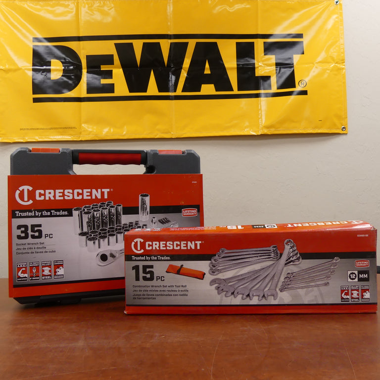 Crescent Combination Wrench & Socket Sets