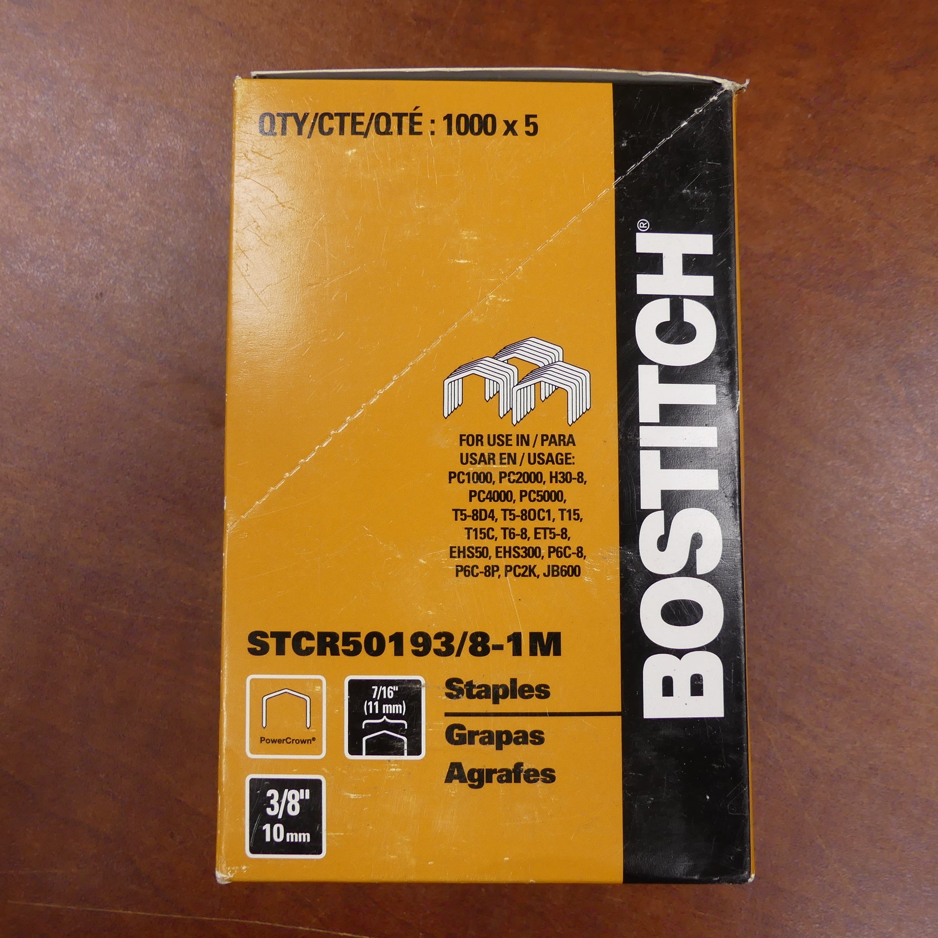 Bostitch Power-Slam Professional Hammer Tacker with 5,000 Staples - PC2K