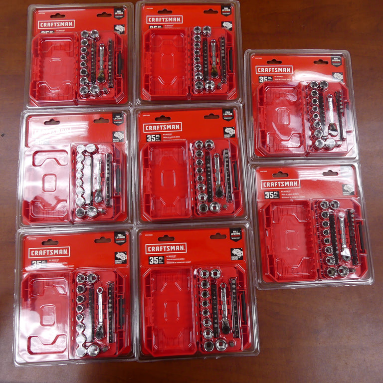Craftsman Wholesale/Reseller 35 Pc. Socket Set with Right Angle Bit Driver - CMMT12005