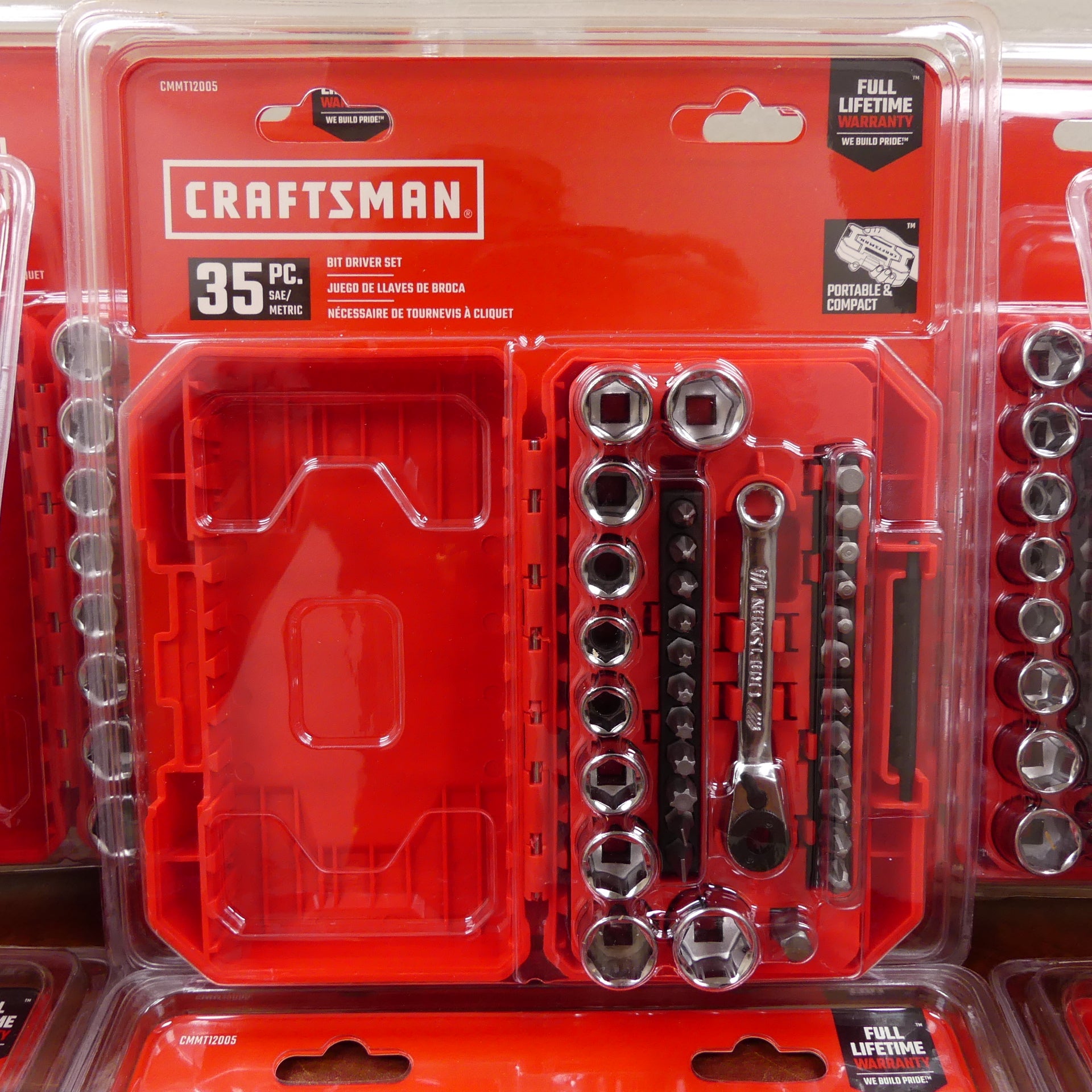 Craftsman Wholesale/Reseller 35 Pc. Socket Set with Right Angle Bit Driver - CMMT12005
