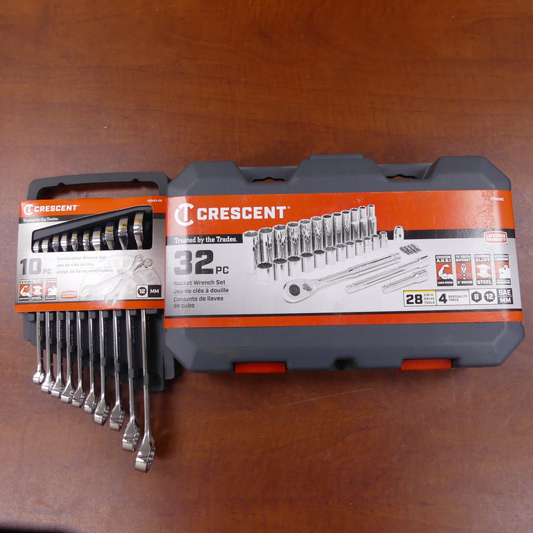 Crescent Combination Socket & Wrench Set - CCWS3-05 & CSWS9C