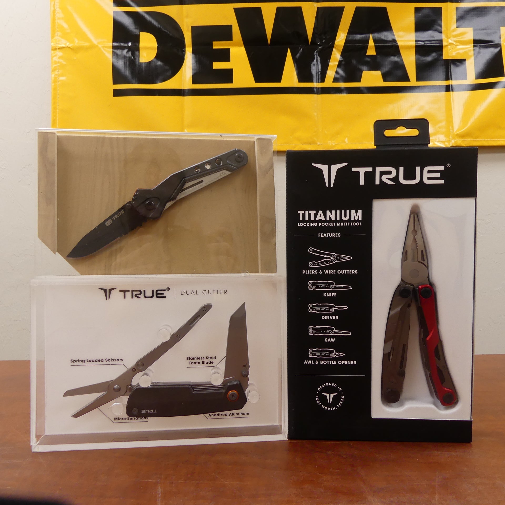 TRUE Professional Utility Knife Set - Bundle of 3 Knives