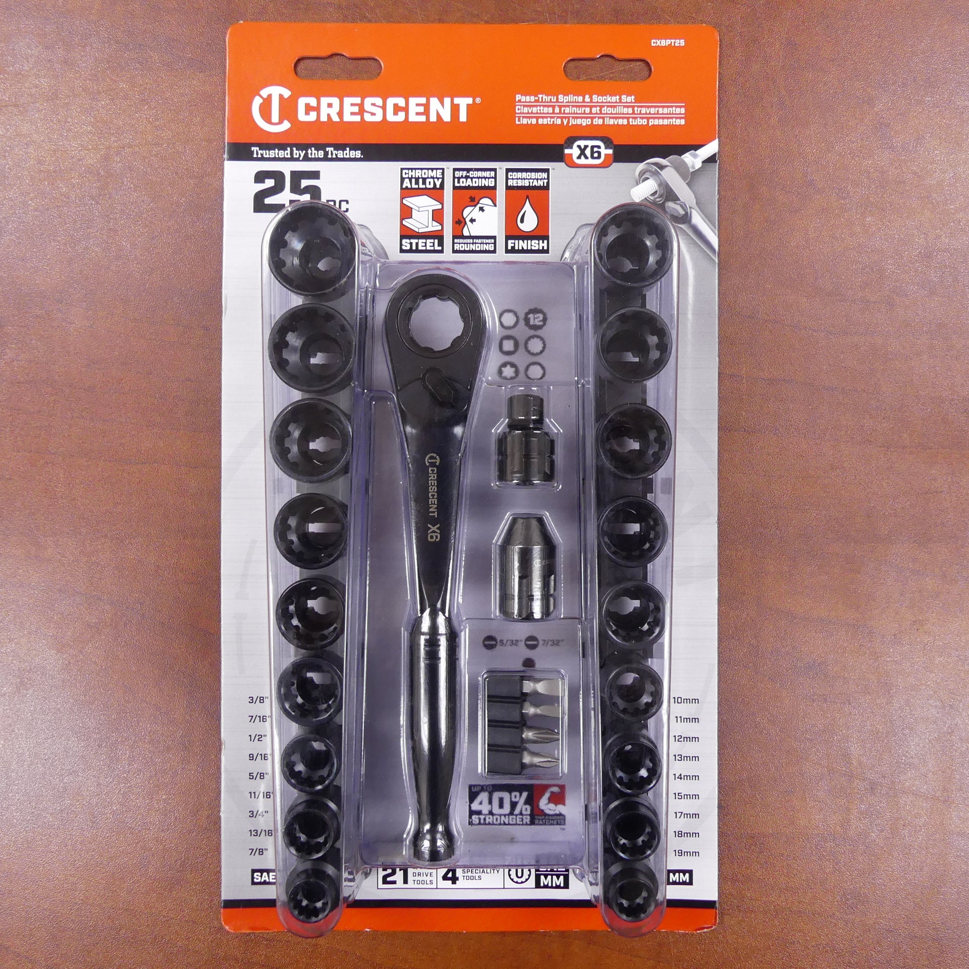 Crescent & Gear Wrench Professional Wrench Set