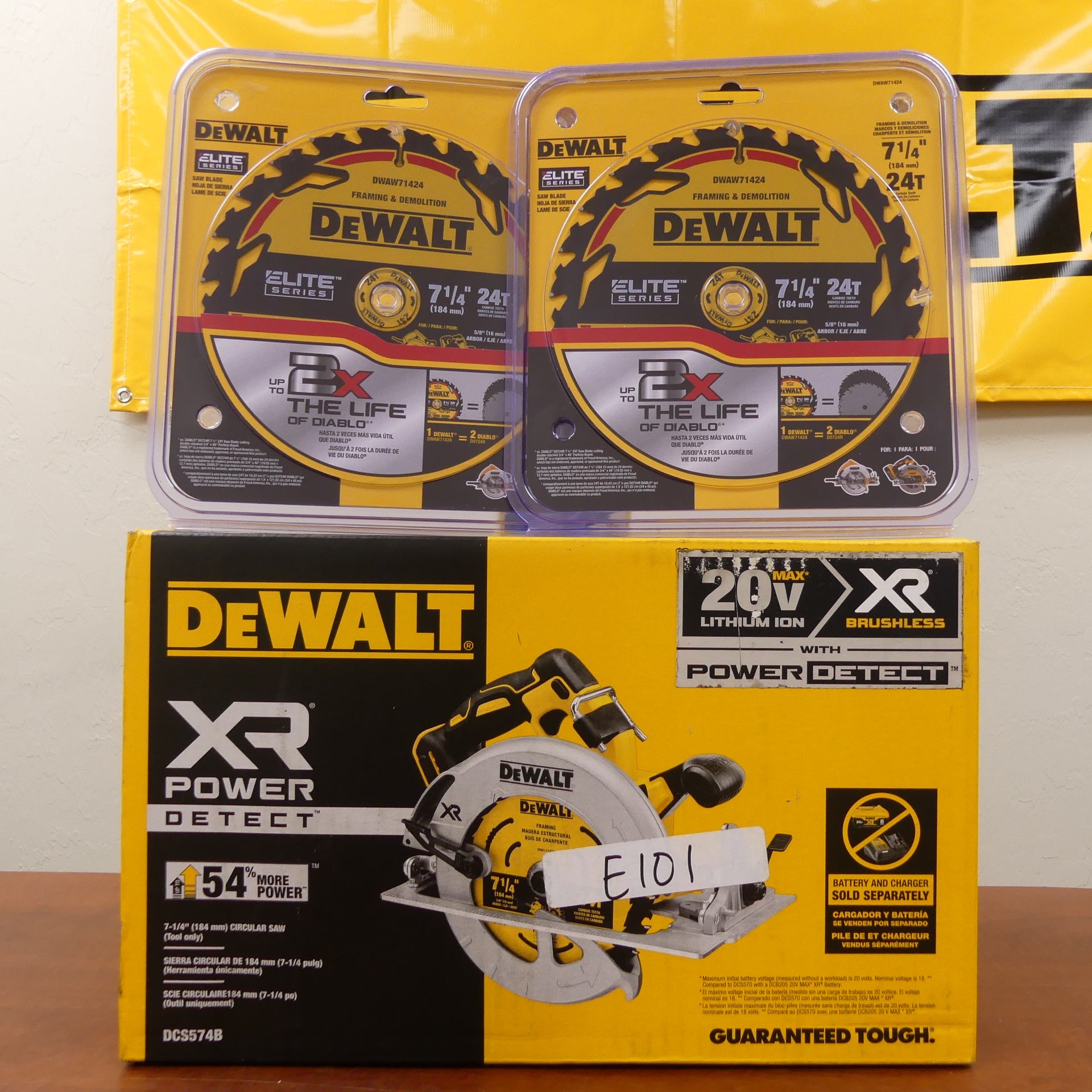 DeWalt 20V MAX 7-1/4