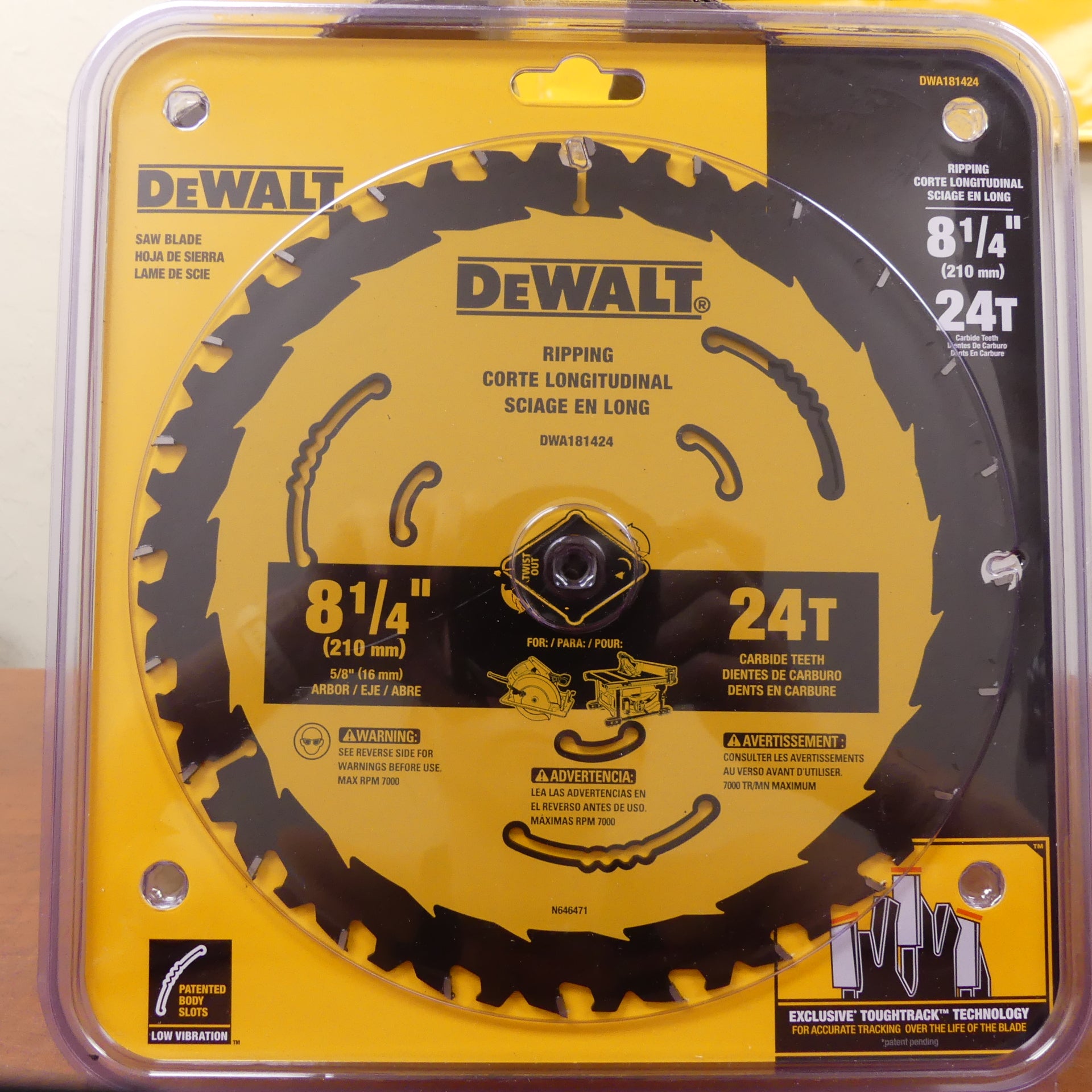DeWalt Premium Saw Blade Set - Sizes 6-1/2