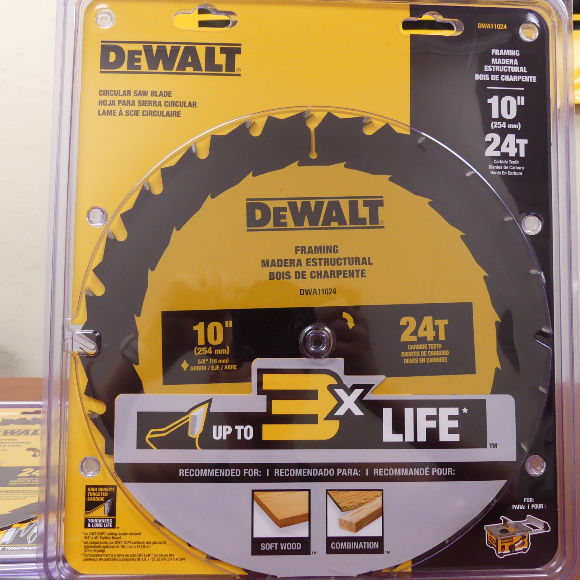 DeWalt Premium Saw Blade Set - Sizes 6-1/2