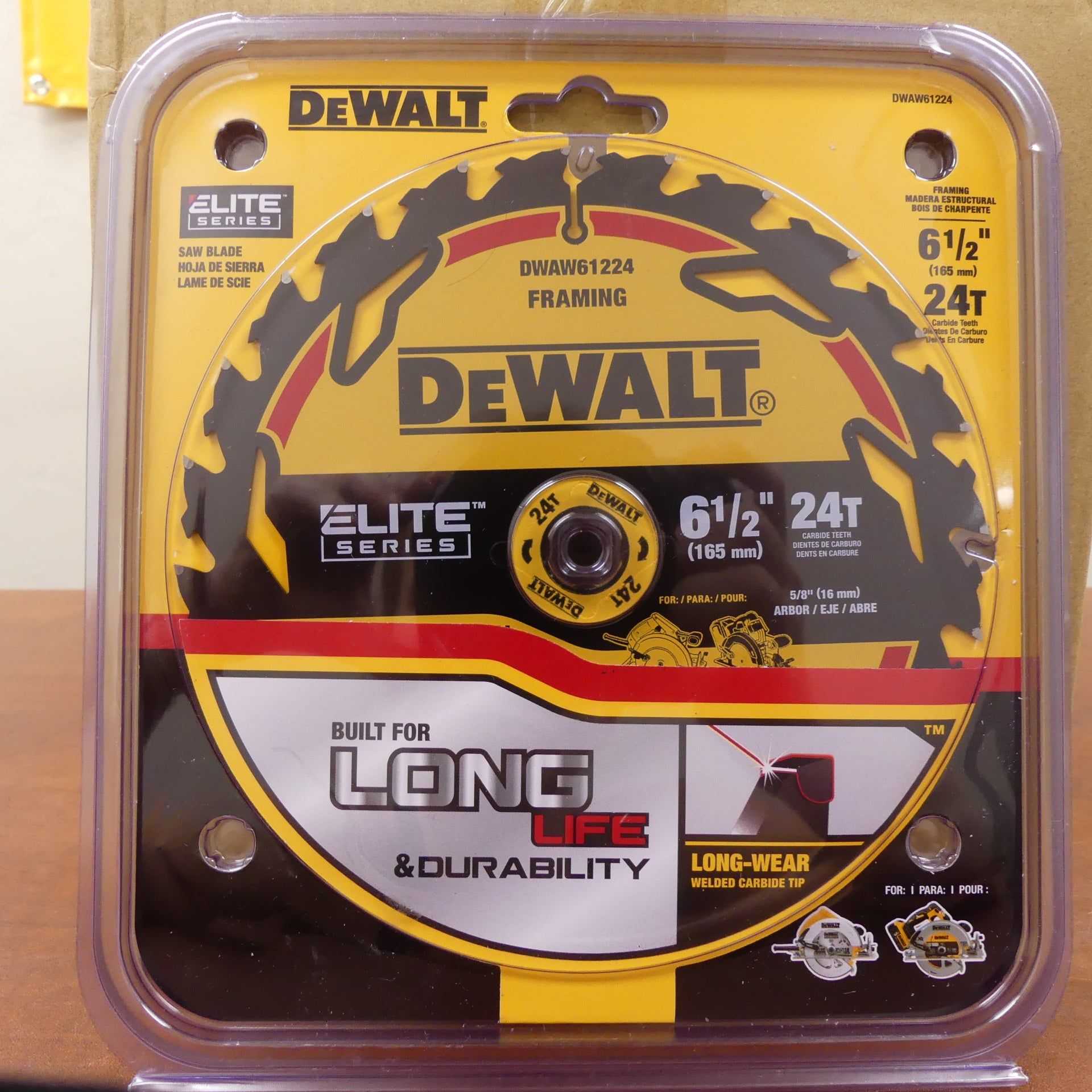 DeWalt Premium Saw Blade Set - Sizes 6-1/2