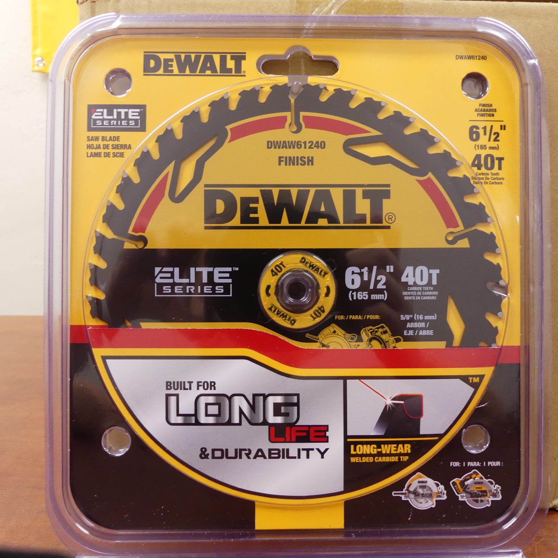 DeWalt Premium Saw Blade Set - Sizes 6-1/2