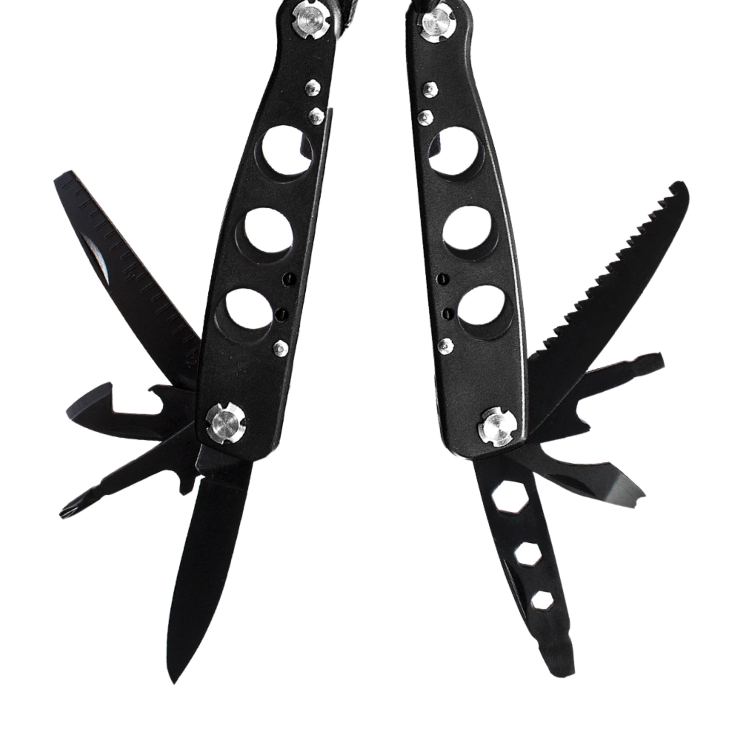 Smith & Wesson 15 Function Multi-Tool, Black Stainless Steel Handles - SWMT1CP