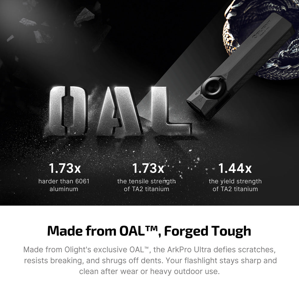 Olight ArkPro Ultra Premium Flat EDC Flashlight