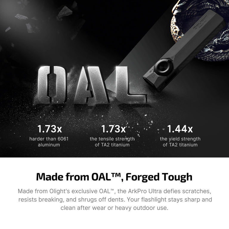 Olight ArkPro Ultra Premium Flat EDC Flashlight