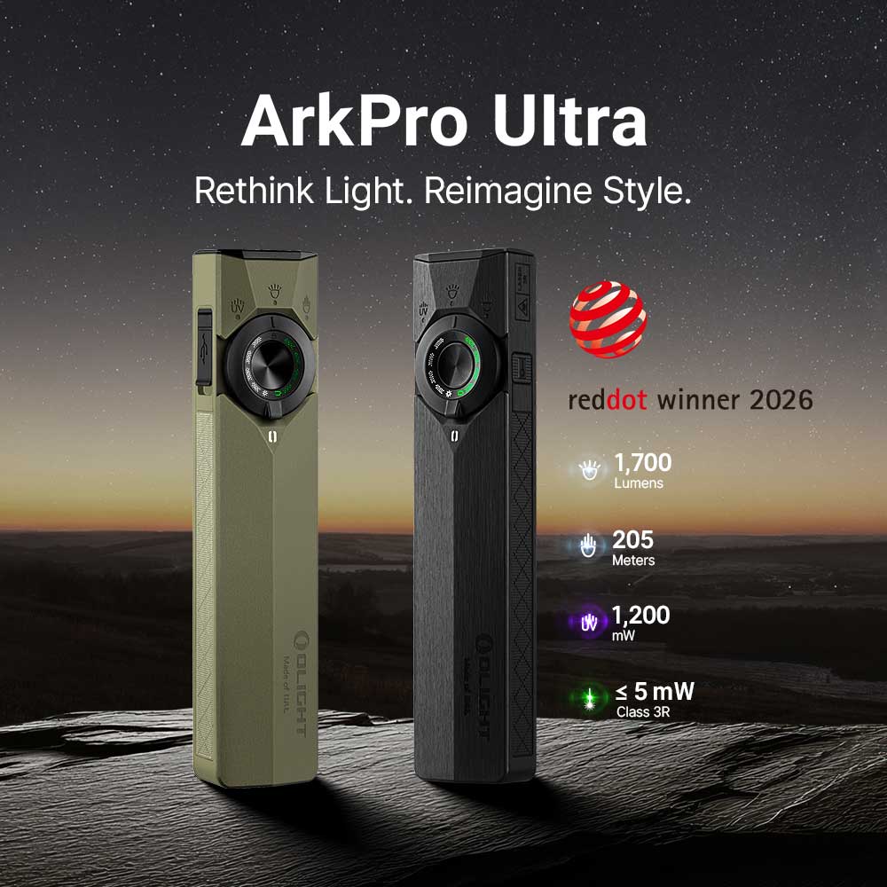 Olight ArkPro Ultra Premium Flat EDC Flashlight