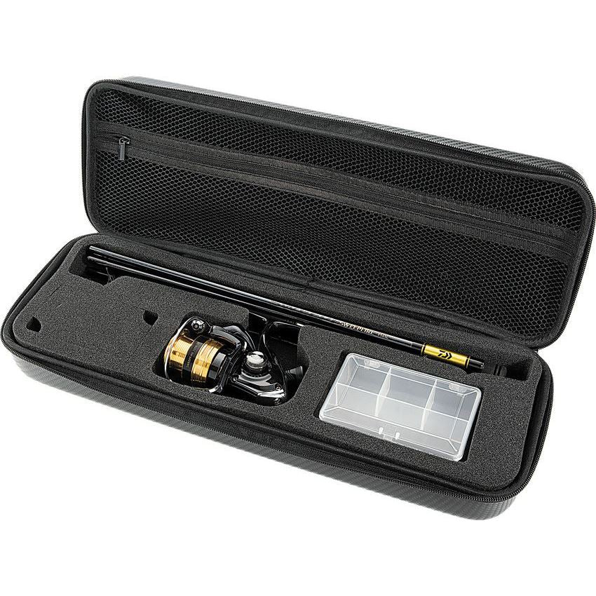 Daiwa Carbon Case Fishing Travel Pack -