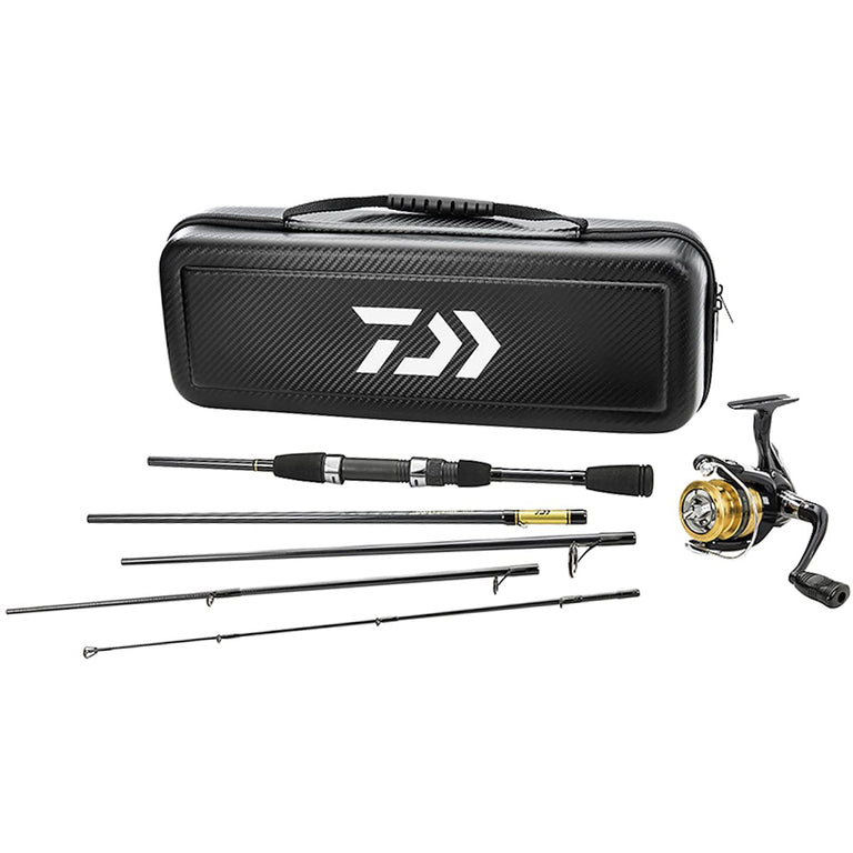Daiwa Carbon Case Fishing Travel Pack -