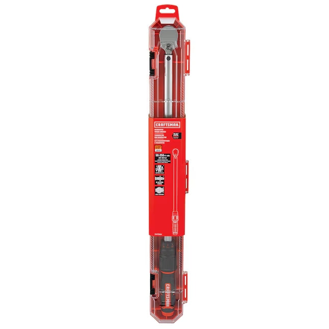 Craftsman 1/2-inch Drive Micrometer Torque Wrench - CMMT99434