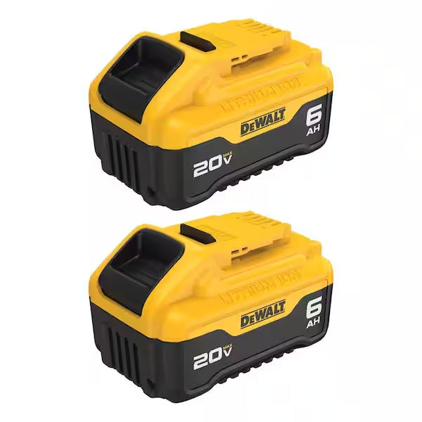 DeWalt 20V MAX 2-Pack 6Ah Batteries - DCB206-2 (#2)