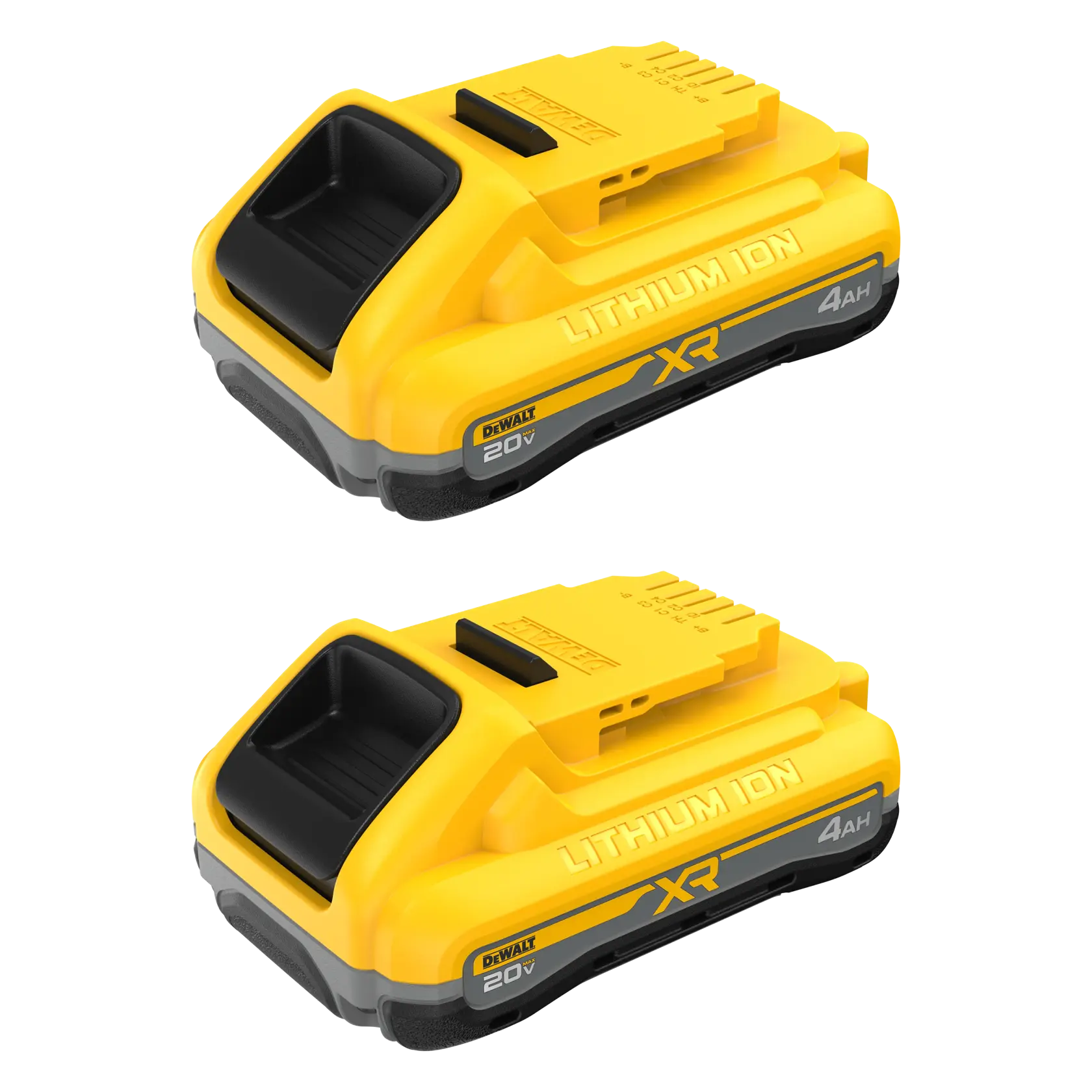 DeWalt 20V MAX XR Powerpack 4Ah Batteries - 2PK - DCB2104-2
