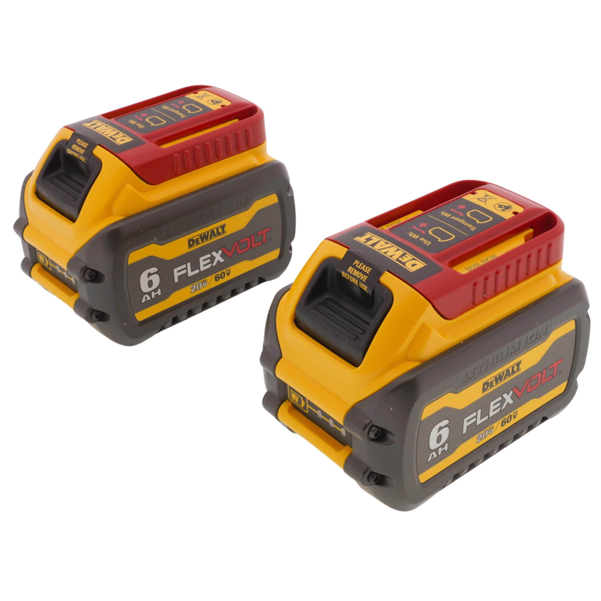 DeWalt 2-PACK 60V MAX 6Ah Batteries - DCB606-2 (#1)