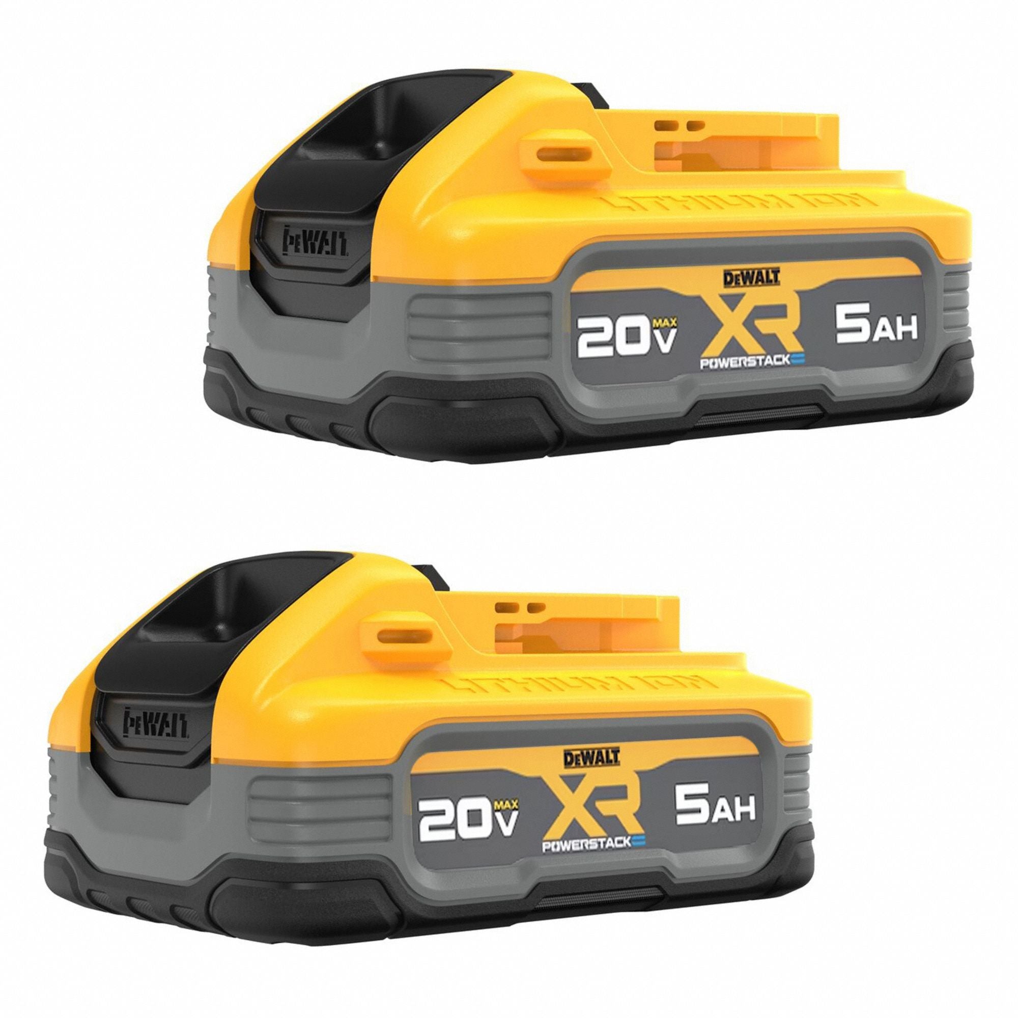 DeWalt 20V MAX 5Ah Powerstack Batteries (2-Pack) - DCBP520-2 (#2)