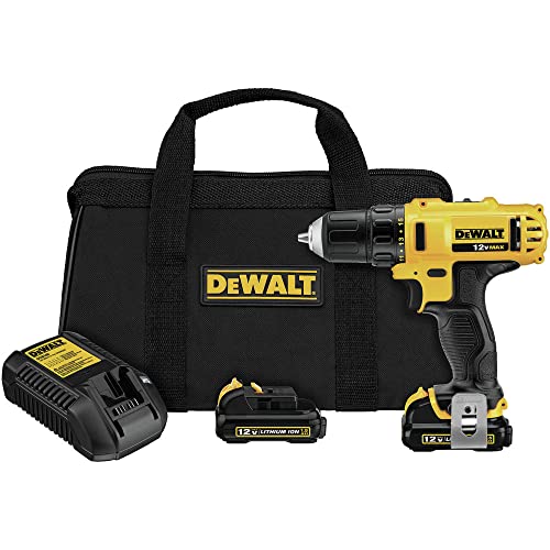 DeWalt 12V MAX 3/8 in. Drill/Driver Kit - DCD710S2