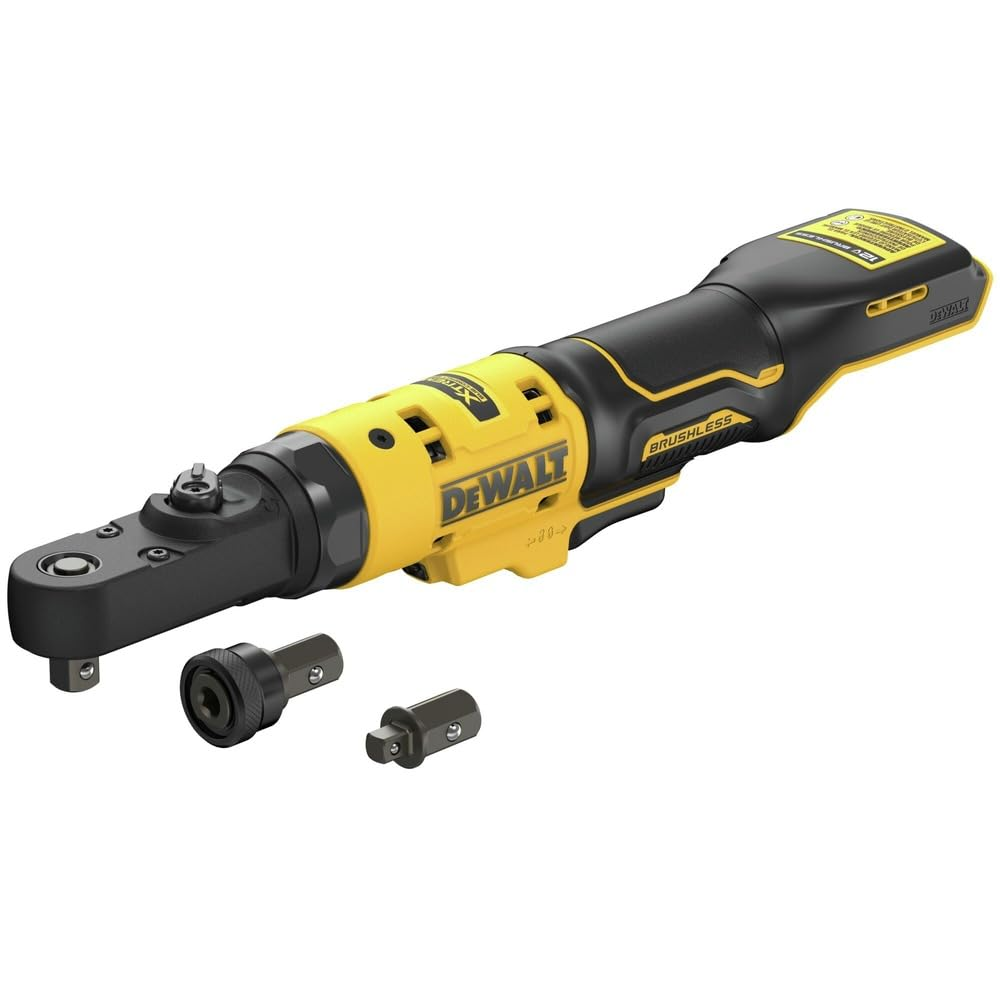 DeWalt 12V MAX 3/8 in. & 1/4 in. Brushless Cordless Sealed Head Ratchet (Tool Only) - DCF500B