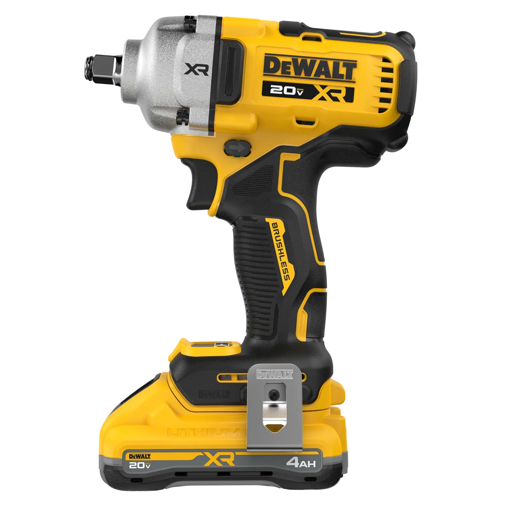 DeWalt 20V MAX XR Brushless 1/2" Mid-Torque Impact Wrench Kit - DCF891QQ1 (HOT DEAL)
