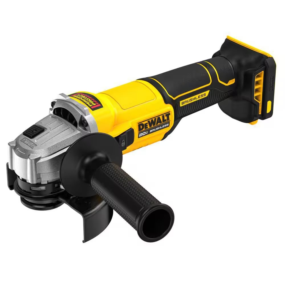 DeWalt 20V MAX 4 1/2-In. Slide-Switch Grinder (Tool Only) - DCG407B