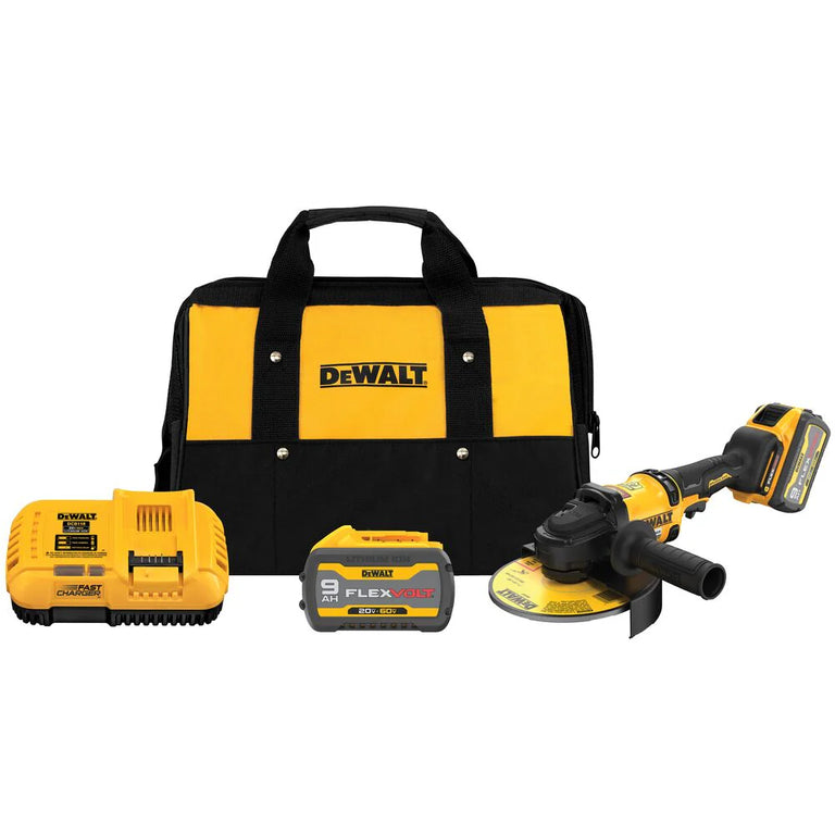 DeWAlt 60V MAX 7-inch Angle Grinder with Kickback Brake - DCG440X2