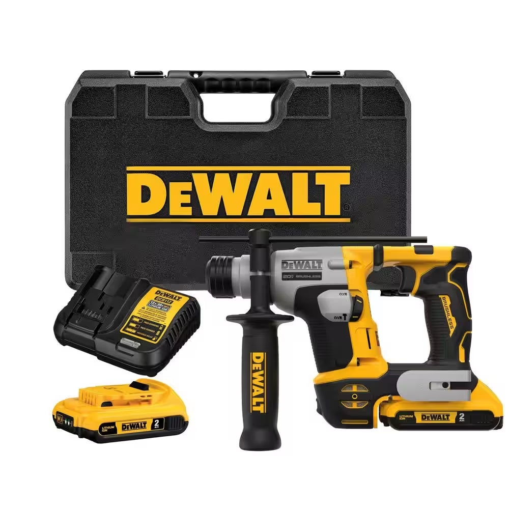 DeWalt 20V MAX 5/8 in. Brushless Cordless SDS PLUS Rotary Hammer Kit - DCH172D2