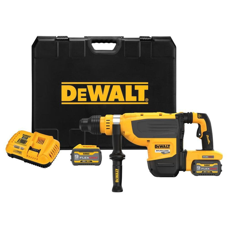 DeWalt 60V MAX 1 -7/8 In. Brushless Cordless SDS MAX Combination Rotary Hammer Kit - DCH735X2