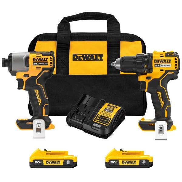 DeWalt 20V MAX 2-Tool Combo Kit (Drill/Driver/Impact Driver) - DCK227D2