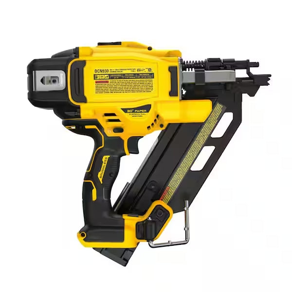 DeWalt 20V MAX 30° Paper Tape Framing Nailer (Tool Only) - DCN930B