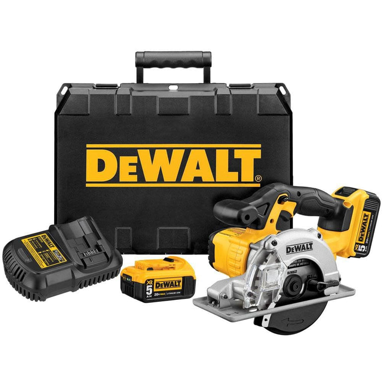 DeWalt 20V MAX 5-1/2 in. Metal Cutting Circular Saw Kit - DCS373P2 (#1)