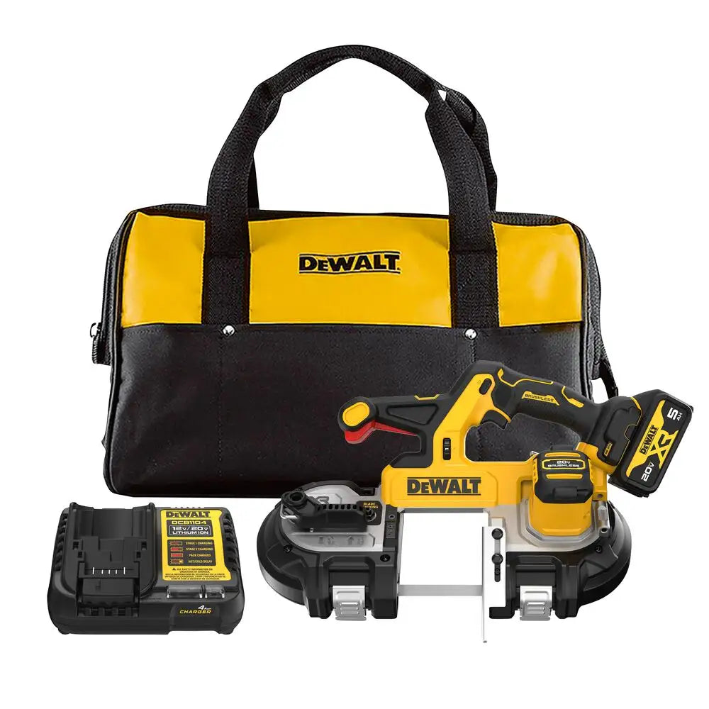 DeWalt 20V MAX Dual Trigger Mid-Size Bandsaw Kit - DCS379P1