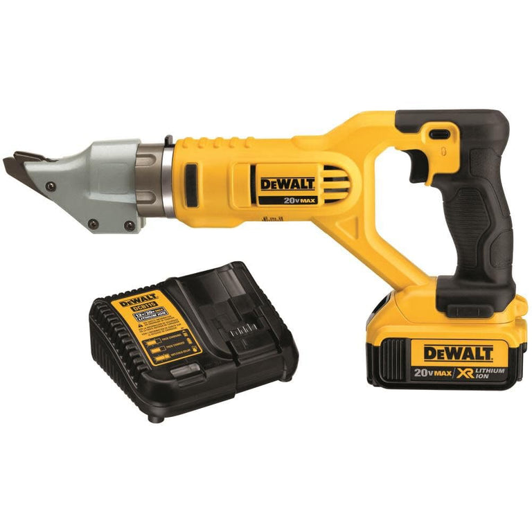 DeWalt 20V MAX 14ga Swivel Head Shear Kit - DCS494M2