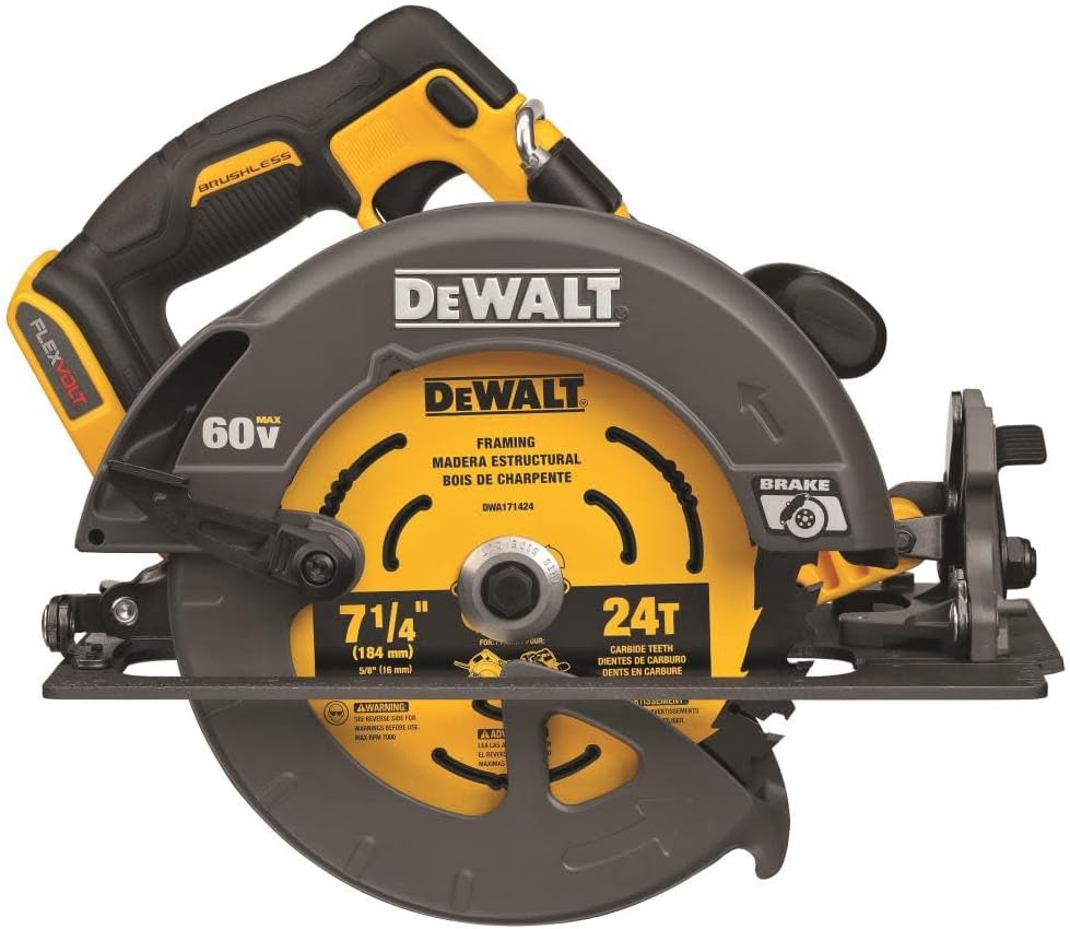 DeWalt 60V MAX Flexvolt 7-1/4