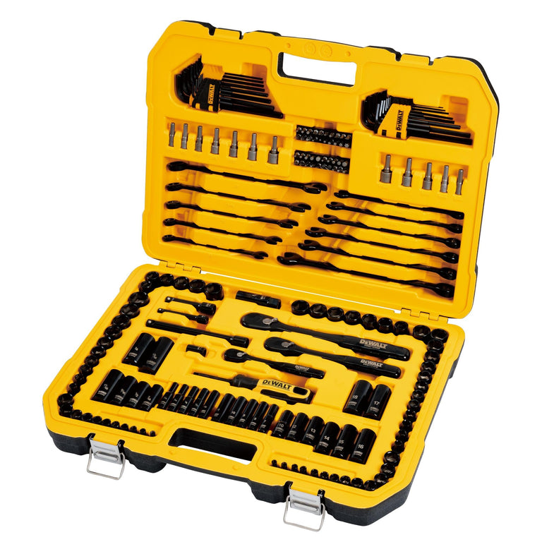DeWalt 184-Piece Black Chrome Mechanics Tool Set - DWMT45184