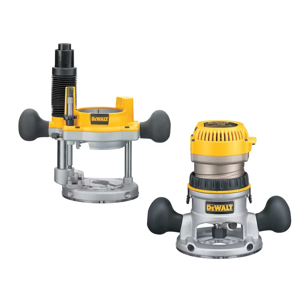 DeWalt 1-1/4HP MAX Torque Variable Speed Compact Router Combo Kit (Cordrd) - DWP611PK