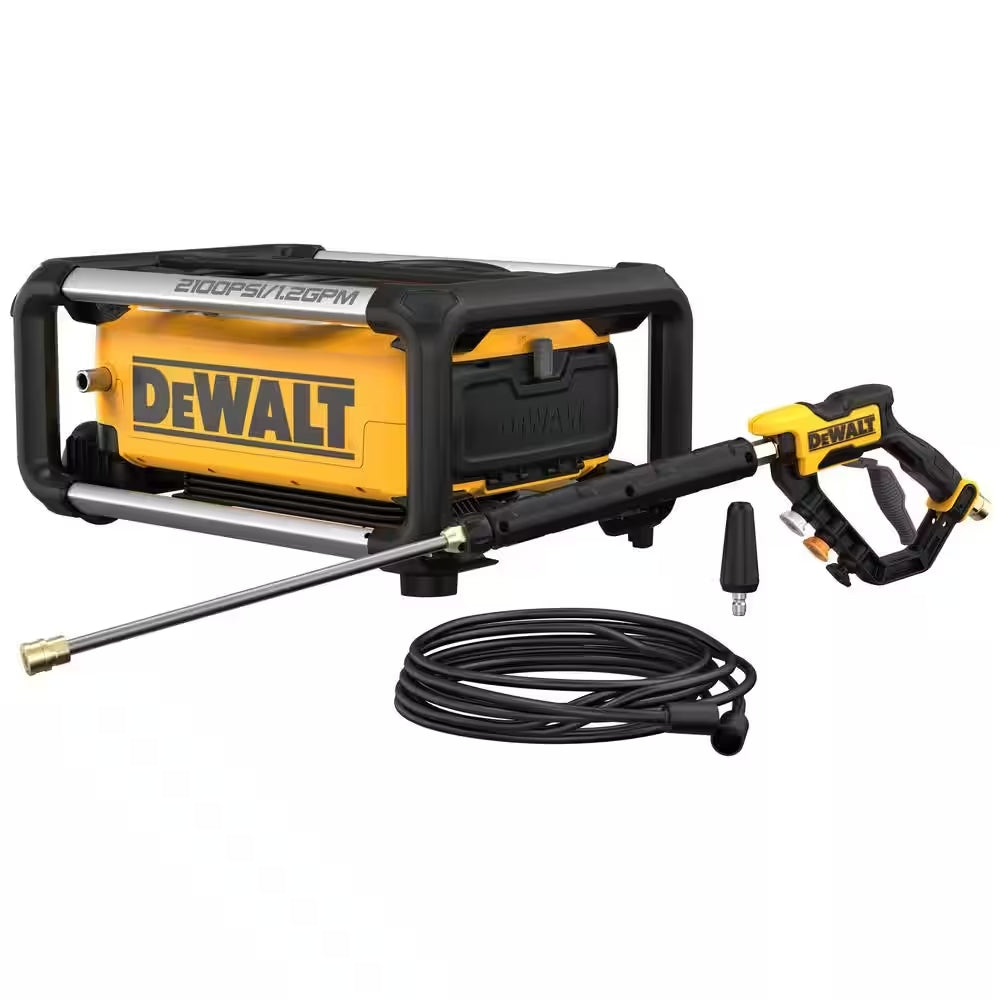 DeWalt 2,100 PSI Electric Cold Water Pressure Washer (13 Amp) - DWPW2100