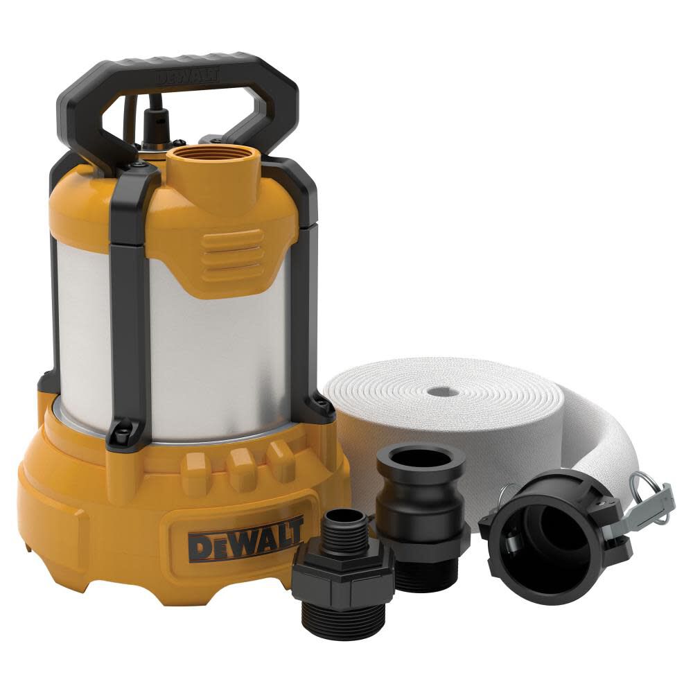 DeWalt 3/4 HP Aluminum Submersible Utility Pump Kit - DXWP61779