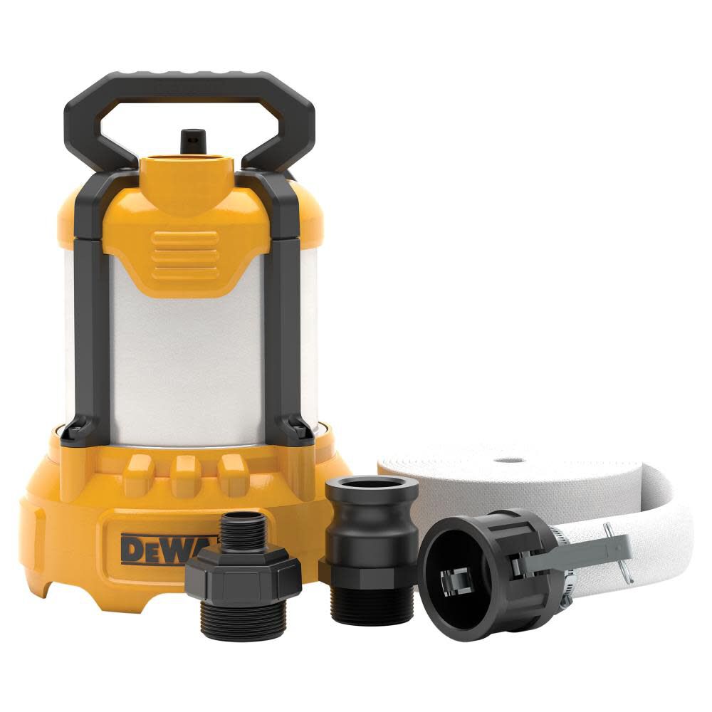 DeWalt 3/4 HP Aluminum Submersible Utility Pump Kit - DXWP61779